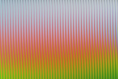 Turuncu, yeşil ve beyaz gradyanlı dikey çizgiler