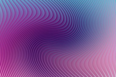 Mor ve mavi eğimli soyut girdap çizgileri