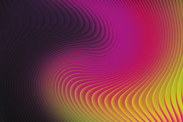 Pembe ve sarı karışımı düz ve soyut arkaplan kıvrımlı