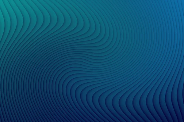 Dalgalı çizgileri olan soyut girdap mavisi ve gök mavisi gradyan arkaplan
