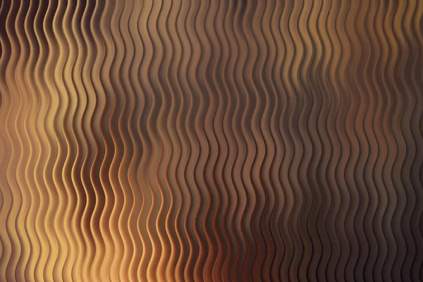 Dalgalı desenli arka plan, sıcak kahverengi ve altın rengi ışık