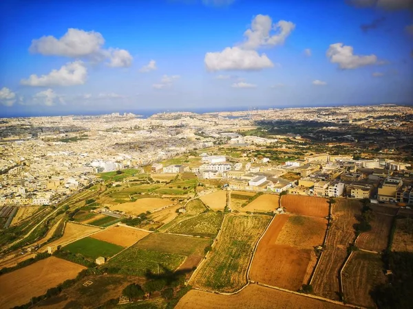 Blick Von Der Spitze Der Insel Malta — Stockfoto