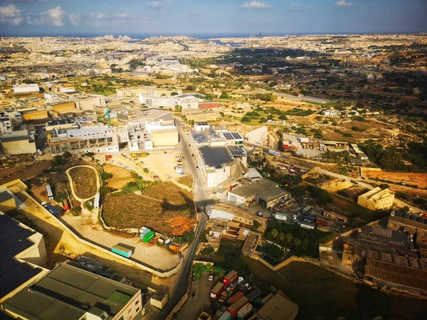 Blick Von Der Spitze Der Insel Malta — Stockfoto