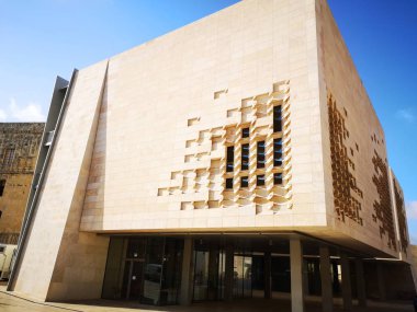 Valletta 'daki modern parlamento binası