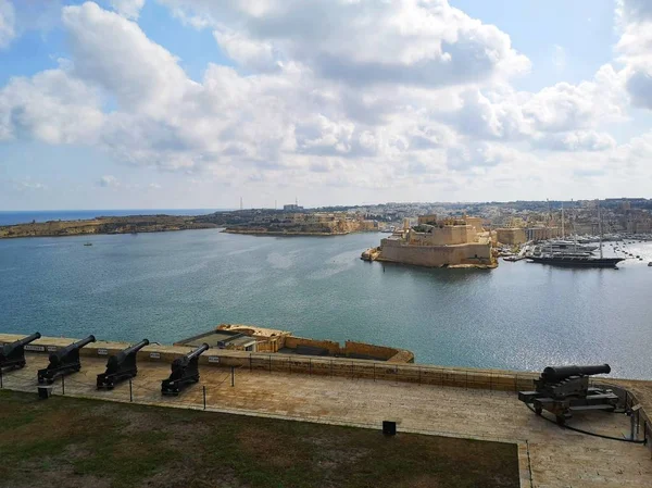 Övre Barakka Gardens Valletta — Stockfoto