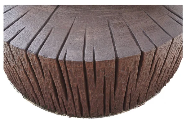 Betonový Stůl Jako Dřevěný Vzor Pro Design Ořezovou Cestou — Stock fotografie