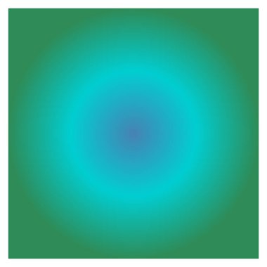 Dijital tasarım, soyut sanat eserleri, posterler, markalaşma ve modern grafikler için ideal derin okyanus mavisi, su ve deniz mavisi enerjisi içeren dinamik radyal gradyan.