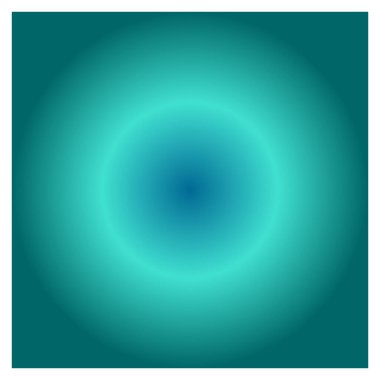 Okyanus mavisi, deniz mavisi, deniz mavisi ve deniz mavisi armonisiyle hafif radyal eğim, zarif dijital projeler, poster tasarımı, yaratıcı arka planlar, markalaşma ve web sanatı için mükemmel..