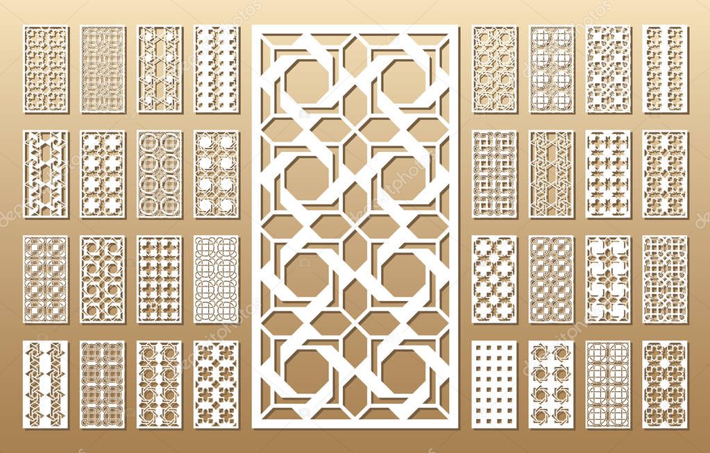 Laser cut panels