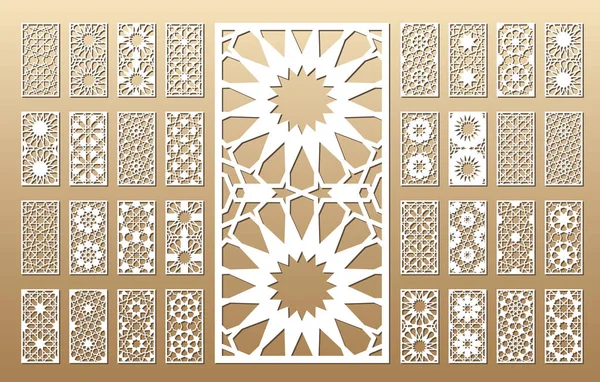 Arap geometrik panel