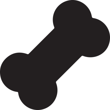 Dog icon symbol illustration in PNG format featuring a simple minimalist design of a cute dog face silhouette vector clipart for digital projects web design mobile app UI logo branding sticker print decoration and modern graphic elements