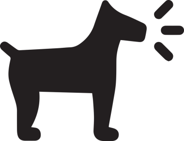 Dog icon symbol illustration in PNG format featuring a simple minimalist design of a cute dog face silhouette vector clipart for digital projects web design mobile app UI logo branding sticker print decoration and modern graphic elements