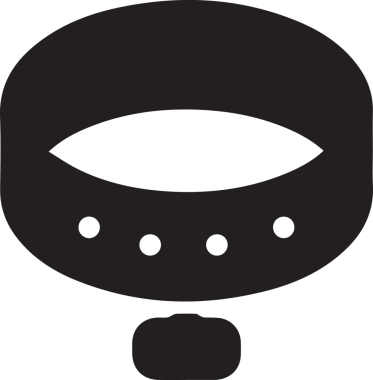 Dog icon symbol illustration in PNG format featuring a simple minimalist design of a cute dog face silhouette vector clipart for digital projects web design mobile app UI logo branding sticker print decoration and modern graphic elements