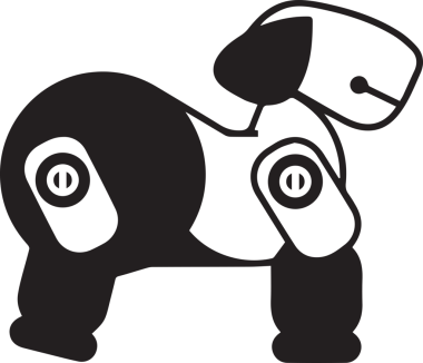 Dog icon symbol illustration in PNG format featuring a simple minimalist design of a cute dog face silhouette vector clipart for digital projects web design mobile app UI logo branding sticker print decoration and modern graphic elements