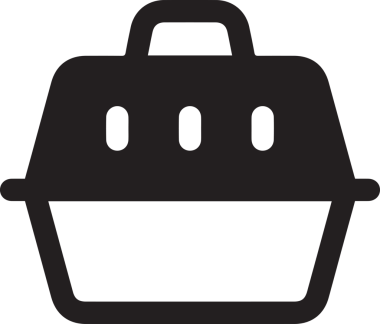 Dog icon symbol illustration in PNG format featuring a simple minimalist design of a cute dog face silhouette vector clipart for digital projects web design mobile app UI logo branding sticker print decoration and modern graphic elements