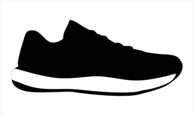 Spor Giyim, Ayakkabı Tasarımı ve Gelişigüzel Moda Markaları için Spor Ayakkabı Tarafı Görünümü