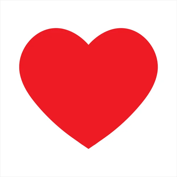 kırmızı kalp vektör illüstrasyonu