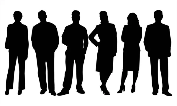 İnsanlar farklı pozlarda dururlar. Erkek ve dişi vektörler belirlenir.