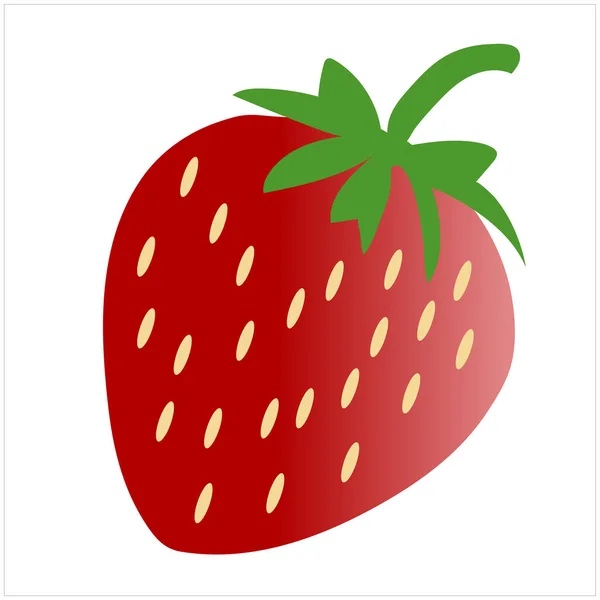 Çilek vektör simge tasarlamak