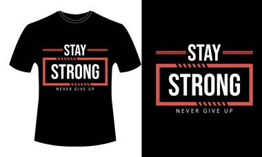 KALDI STRONG - TYPOGRAPHY T-ShRT DESİJN