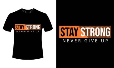 KALDI STRONG - TYPOGRAPHY T-ShRT DESİJN