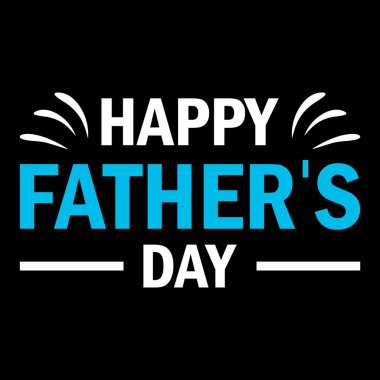 Mutlu Babalar Günü - TYPOGRAPHY T-SHIRT DESİJN