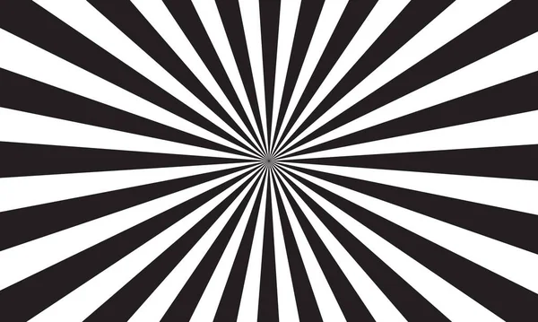 Soyut Siyah ve Beyaz Güneş patlaması ya da Yıldız patlaması Deseni