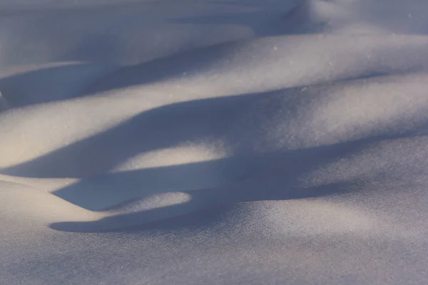 雪の冬の背景 雪のテクスチャ — ストック写真