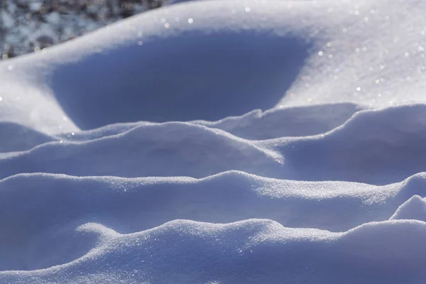 Schnee Winter Hintergrund — Stockfoto