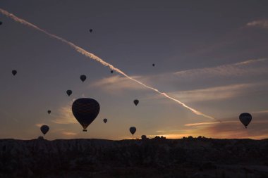 Sıcak hava balon turu, Göreme, Kapadokya Türkiye