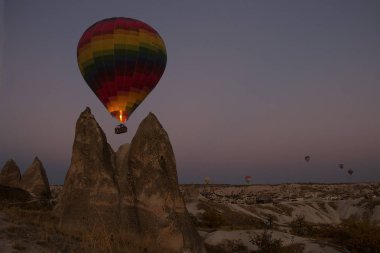 Sıcak hava balon turu, Göreme, Kapadokya Türkiye