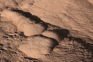 Tuz göletler tuz doku.