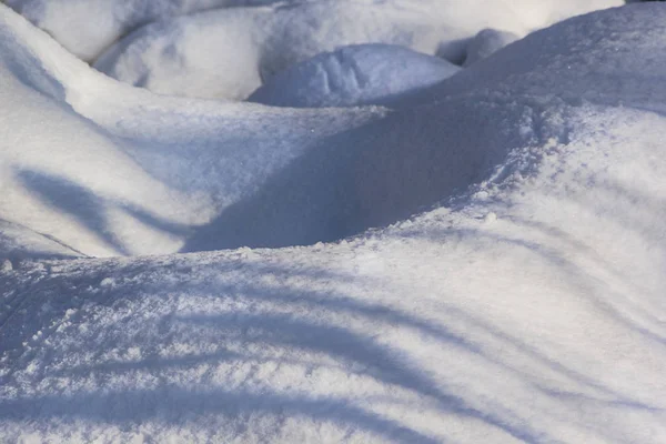 Schnee Winter Hintergrund Schneebeschaffenheit — Stockfoto