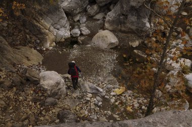 Taşlı hills - manzara Likya yol boyunca, Türkiye