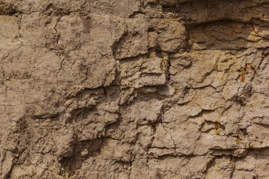 Çizim olarak derin toprak dilimi, arka plan doğal
