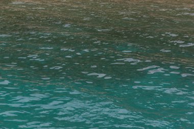 Mavi deniz dalgası, soyut illüstrasyon, arkaplan