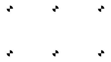 Şeffaf bir arkaplanda siyah artı şekiller olarak gösterilen dijital film izleme işaretleri kümesi. Video üretimi, VFX, hareket izleme ve birleştirme çalışmaları için kullanışlı.