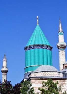  Mevlana Müzesi (1274), Anadolu Selçuklu sultanlık başkenti Konya 'da Sufi mistik ve şair Rumi 'nin dinlenme yeridir..