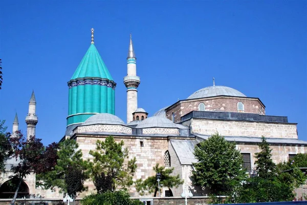 Museu Mevlana 1274 Local Descanso Místico Poeta Sufi Rumi Konya — Fotografia de Stock