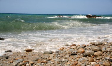 sözde coast of Gods Tropea, peyzaj, 