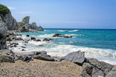 sözde coast of Gods Tropea, peyzaj, 