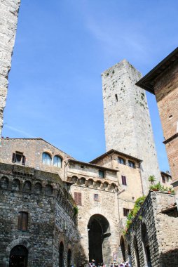 San gimignano, Toskana, İtalya