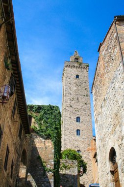 San gimignano, Toskana, İtalya