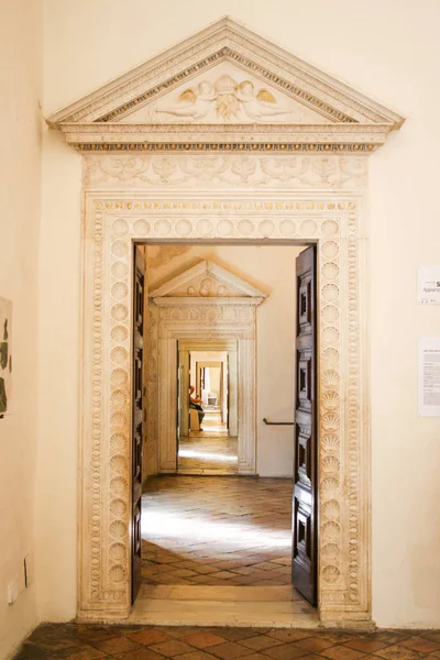 Ducal 이탈리아어 Palazzo Ducale 르네상스는 마르케에서 우르비 이탈리아 도시에 — 스톡 사진