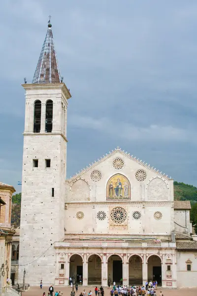 Cattedrale Santa Maria Assunta Spoleto Umbria Italia — Foto Stock