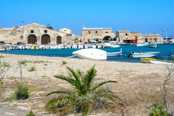 Playa Maramemi Noto Sicilia Italia — Foto de Stock