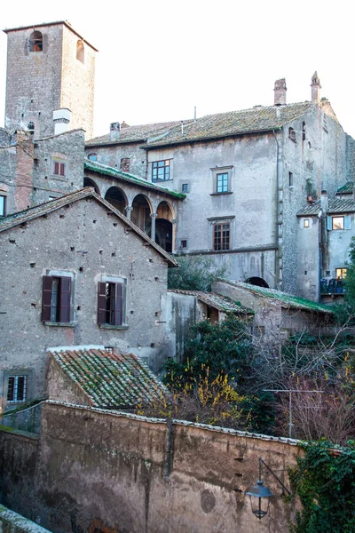 Średniowieczne Centrum Viterbo Lacjum Włochy — Zdjęcie stockowe