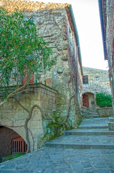 Terk Edilmiş Eski Şehir Civita Bagnoregio Viterbo Lazio Talya — Stok fotoğraf