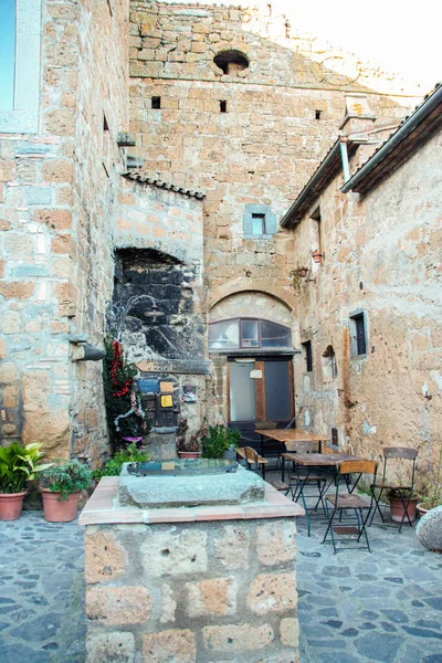 Vieja Ciudad Abandonada Civita Bagnoregio Viterbo Lazio Italia —  Fotos de Stock