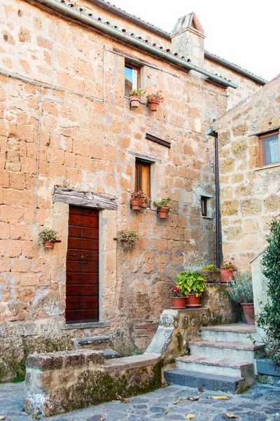 버려진 Civita Bagnoregio Viterbo Lazio Italy — 스톡 사진